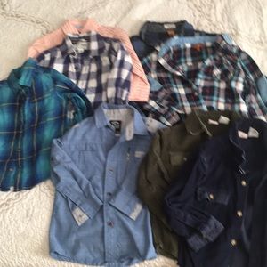 3t boy lot collared shirts